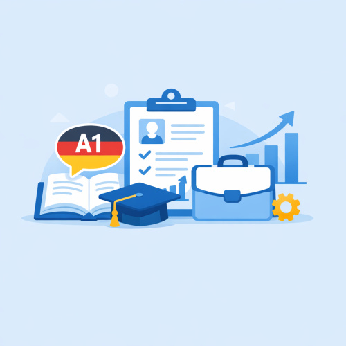 منحة Train to Hire المجانية لتعلم الألمانية: جهّز نفسك لسوق العمل