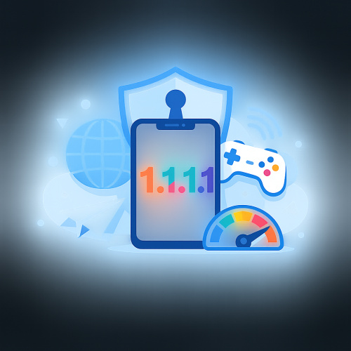 افضل تطبيق VPN للهواتف: 1.1.1.1