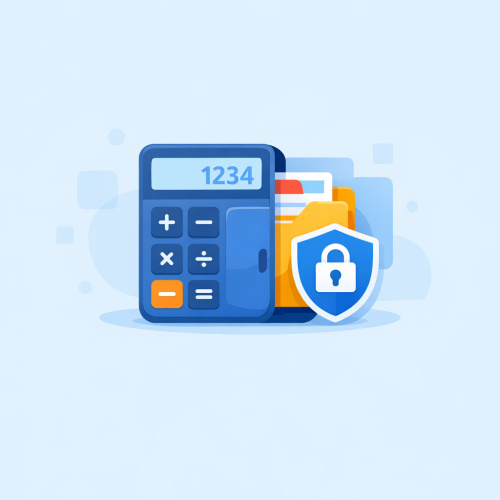 تطبيق إخفاء الملفات المتنكر في زي الآلة الحاسبة: أمان وخصوصية في متناول يدك