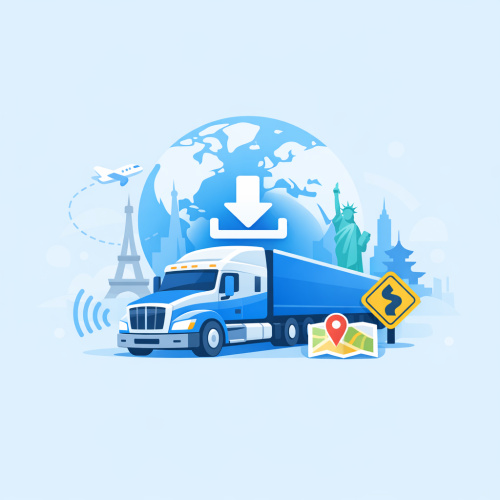 تحميل محاكي الشاحنات والسفر حول العالم - تجربة واقعية وممتعة ✅