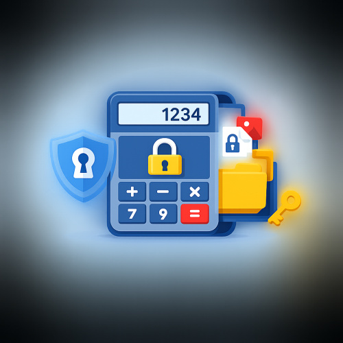 تطبيق إخفاء الملفات: احمِ خصوصيتك مع الآلة الحاسبة المتخفية