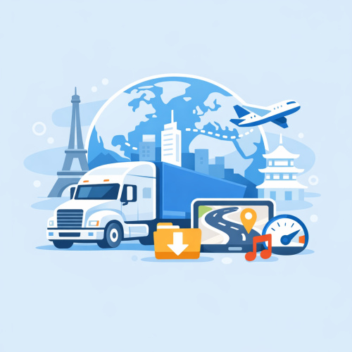 تحميل محاكي الشاحنات والسفر حول العالم: تجربة ألعاب مثيرة وواقعية