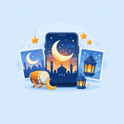 برنامج خلفيات رمضان متحركة بجودة عالية 2026: أفضل تطبيق لتزيين شاشتك