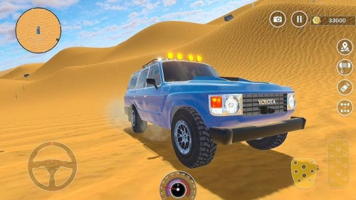 تحميل لعبة تيوتا شاص الصحراء عالم مفتوح: استمتع بتجربة قيادة فريدة