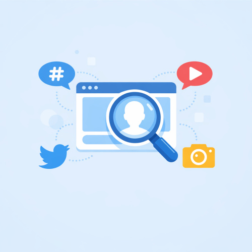 اكتشف حساباتك الشخصية بسهولة مع موقع البحث عن حسابات التواصل الاجتماعي