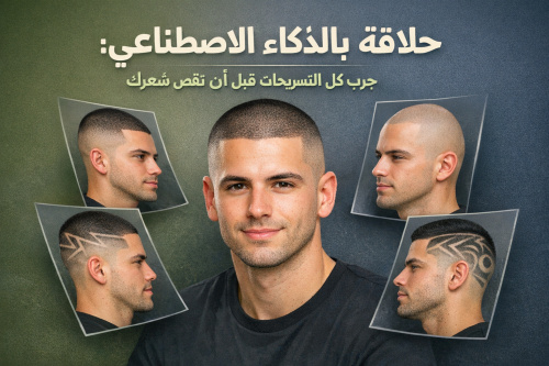 حلاقة بالذكاء الاصطناعي: جرب كل التسريحات قبل أن تقص شعرك