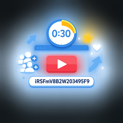 استفد من كود شدات المتابعين لقناتك: iRSFmV8B2W203495F9