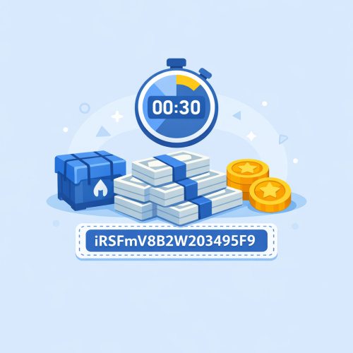 احصل على شدات مجانية لمتابعي قناتك مع الكود الحصري iRSFmV8B2W203495F9