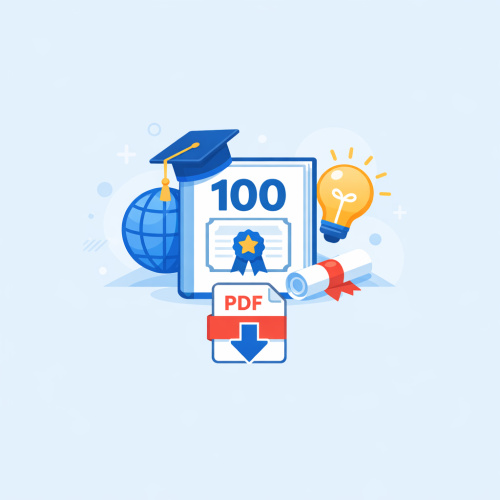 حمّل كتاب "100 دورة وشهادة مجانية" بصيغة PDF وغيّر حياتك اليوم!