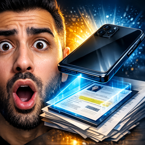 كيفية تحويل الهاتف إلى ماسح ضوئي متميز