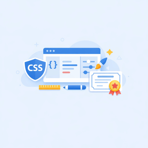 كورس كامل في لغة CSS للمبتدئين بشهادة مجانية - تعلم برمجة الويب بسهولة