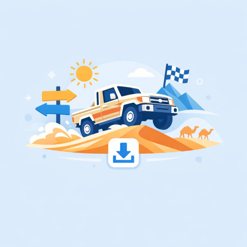 تنزيل لعبة الشاص في الصحراء: مغامرات مثيرة في عالم السيارات الصحراوية