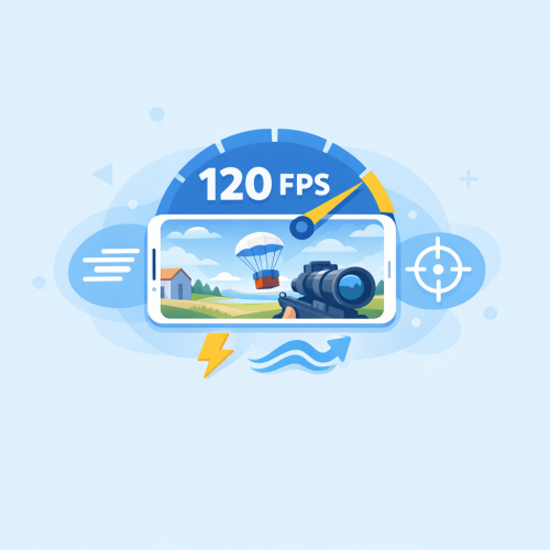 اقوي تطبيق 120 فريم ببجي موبايل: تجربة لعب سلسة ومثيرة