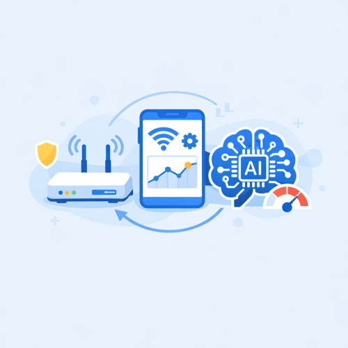 تحكم كامل في الواي فاي بالذكاء الاصطناعي: التطبيق المثالي لإدارة شبكتك
