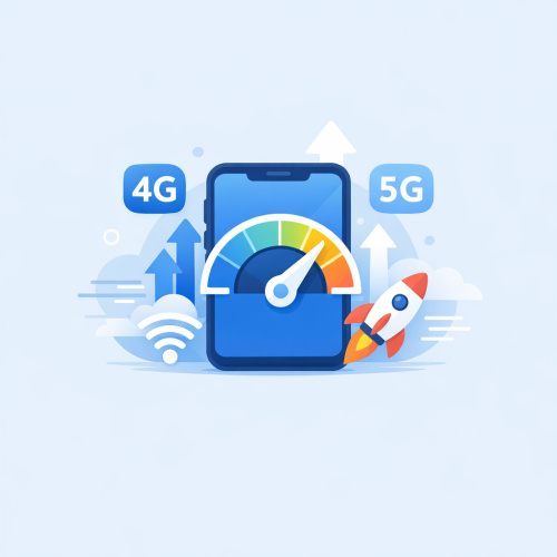 زيادة سرعة الإنترنت 4G و5G: تطبيق مميز لتحسين أداء الإنترنت على هاتفك