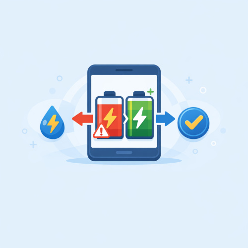 تفريغ كهربا بطاريه هاتفك: التطبيق المثالي لاسترجاع بطارية جديدة في ثواني