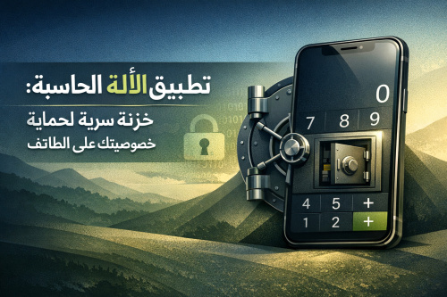 تطبيق الآلة الحاسبة: خزنة سرية لحماية خصوصيتك على الهاتف