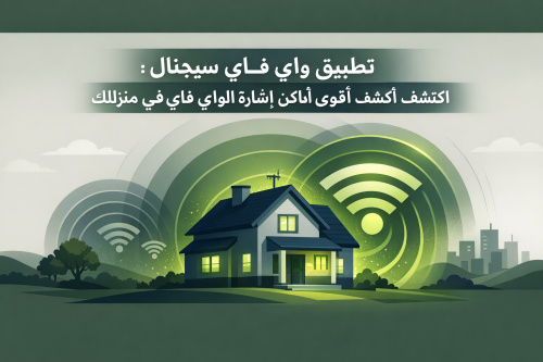 تطبيق واي فاي سيجنال: اكتشف أقوى أماكن إشارة الواي فاي في منزلك