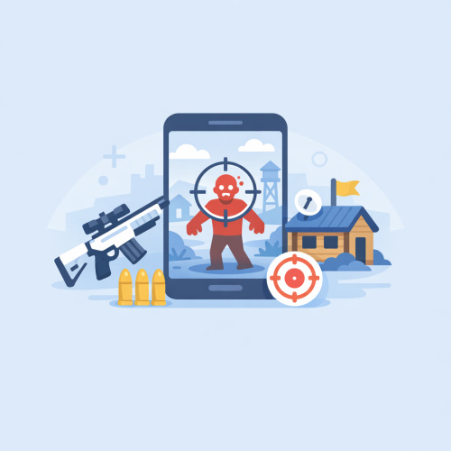 استعرض لعبة The Walking Zombie Shooter: تجربة زومبي مثيرة على الهواتف الذكية