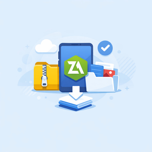 تطبيق Zarchiver: أفضل أداة لإدارة الملفات على الهواتف الذكية