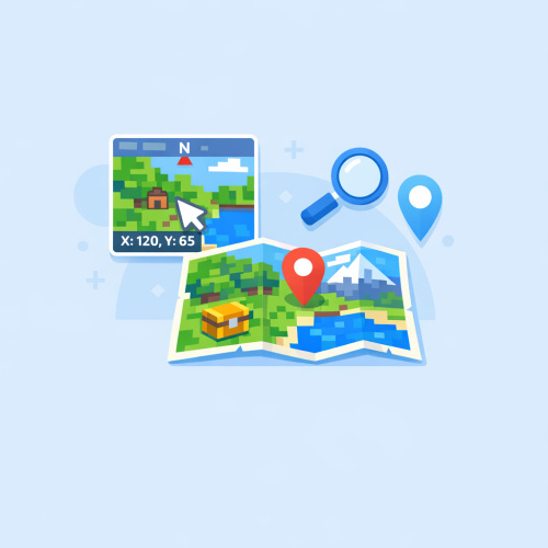 استكشاف مود الخريطة في ماين كرافت: دليلك للعثور على الأماكن بسهولة