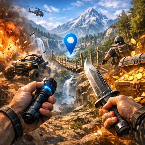 استكشاف عالم مغامرات الحياة الواقعية في بيئة الألعاب