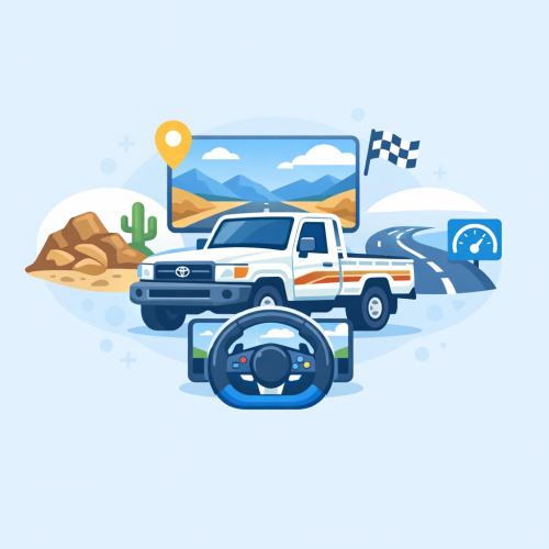 استمتع بتجربة محاكي تيوتا شاص - أفضل لعبة قيادة تُقلد الواقع