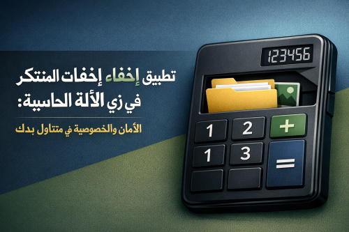تطبيق إخفاء الملفات المتنكر في زي الآلة الحاسبة: الأمان والخصوصية في متناول يدك