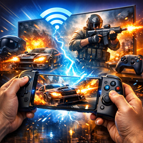 تحويل هاتفك إلى وحدة تحكم للألعاب وتجربة فريدة على الشاشات الذكية