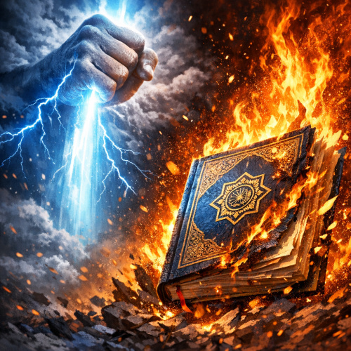 انتقام الله من المعتدي: دروس وعبر من حادثة حرق القرآن