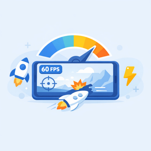 استعراض تطبيق Game Booster: سرّع هاتفك أثناء اللعب مع عرض عدد الفريمات