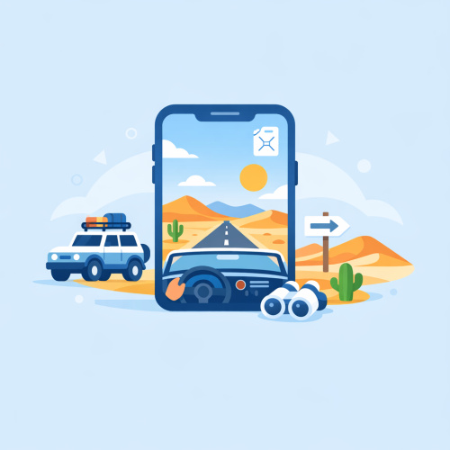 تحميل لعبة محاكي السفر الطويل على الموبايل: استمتع برحلة مثيرة عبر الصحراء