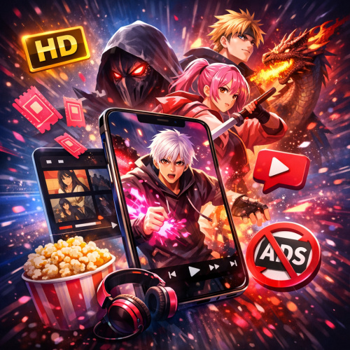 أفضل تطبيق لمشاهدة الأنمي بجودة عالية وبدون إعلانات