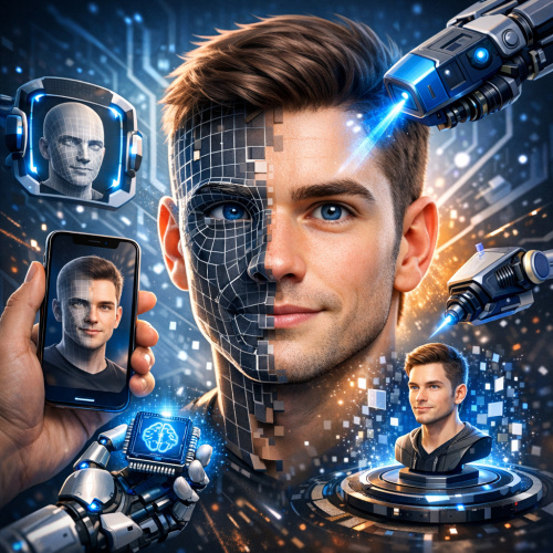 كيفية إنشاء أفاتار ثلاثي الأبعاد باستخدام تقنيات الذكاء الاصطناعي